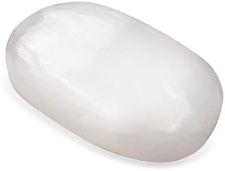 Crystal Dreams Selenite Palmstone Healing Stone