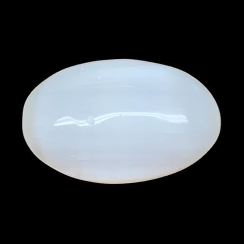 88g Natural Selenite Palm-Stone Crystal Pillow Shape