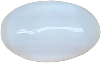 88g Natural Selenite Palm-Stone Crystal Pillow Shape