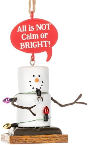 Ganz Smores All is NOT Calm or Bright Holiday Ornament