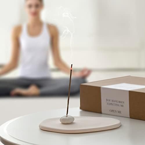 Handmade Pomelo Pumpkin Ceramic Incense Holder