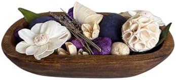 De La Terre Purple Lavender Fragrance Mini Potpourri Bag Decor