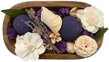 De La Terre Purple Lavender Fragrance Mini Potpourri Bag Decor