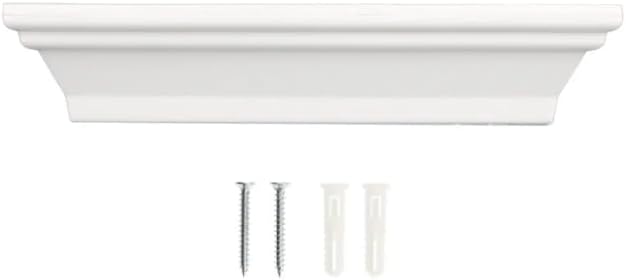Greenbrier White Floating Shelf 86x4 Inches