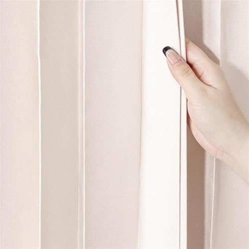 Blackout Accordion Door Curtain with Magnetic Buckles