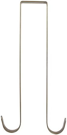 12 Inches Over The Door Bronze Double Wreath Hanger
