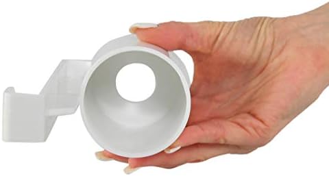 Home-X White Air Freshener Spray Bottle Holder for Toilet