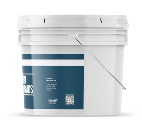 Earthborn Dried Lavender Flower Buds 1 Gallon Bucket