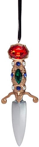 Department 56 Elvira Dagger Hanging Ornament 4 Inch