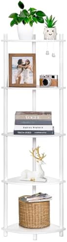 YGYQZ 5 Tier Tall Display Bookshelf Stand