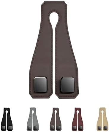 Coozyland Car Headrest Hooks Brown