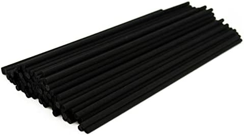 Cocodor Black Fiber Reed Sticks 100pcs Diffuser Set