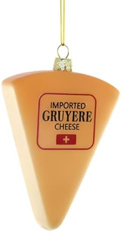 Cody Foster Co Gruyre Cheese Wedge Ornament