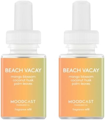 Pura Moodcast Home Scent Refill 2 Pack - Beach Vacay