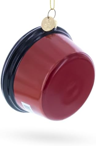 BestPysanky Hummus Blown Glass Christmas Ornament