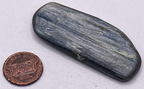 24 Inch Blue Kyanite Blade Slice Natural Gemstone Collectible Specimen From Brazil