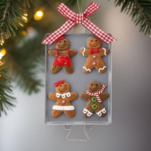 The Bridge Collection Gingerbread Cookie Tray Ornament
