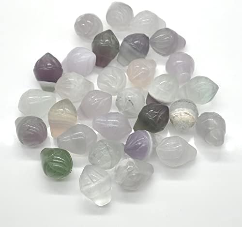 1 Inch Mini Flame Torch Healing Crystal Statue