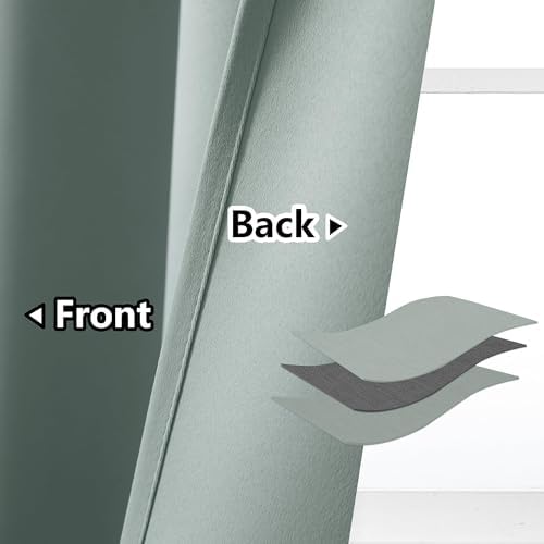 AOSKY Door Curtains for Privacy and Light Blocking