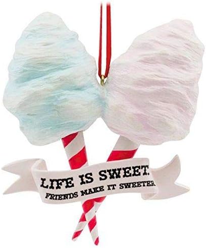 Friends Make Life Sweet Cotton Candy Ornament