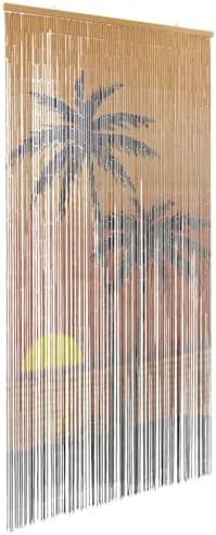 Charming Tree Print Door Curtain for Privacy and Fresh Air
