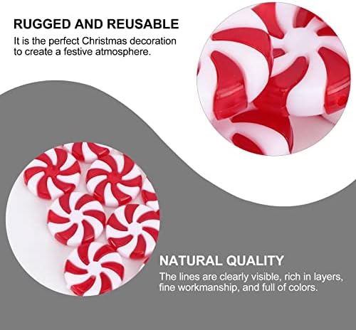 Ciieeo 50Pcs Christmas Candy Decor Ornament