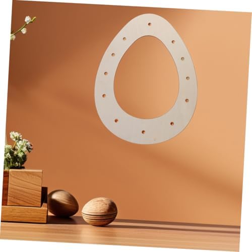 MAGICLULU Wooden Wreath Frame for Easter Decor
