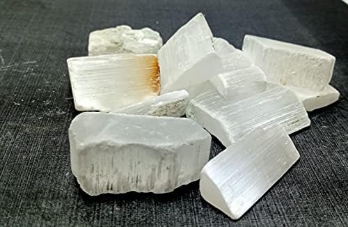 Selenite Tumbled Stones 500 Grams for Healing and Creativity