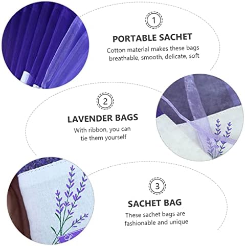 Angoily 15pcs Lavender Scented Potpourri Pouches
