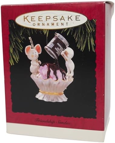 Hallmark Keepsake Ornament Friendship Sundae 1994