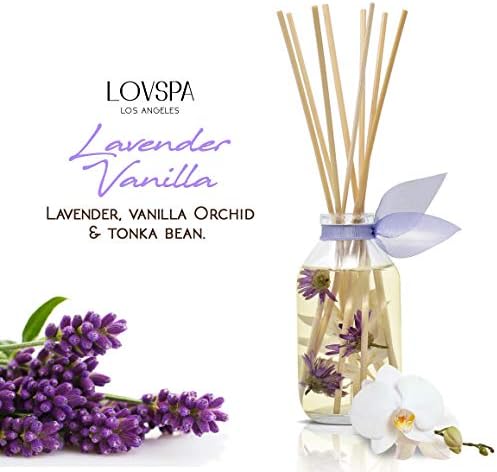 LOVSPA Lavender Vanilla Diffuser Set