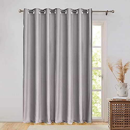 Pureaqu Extra Wide Room Darkening Curtain 1 Panel