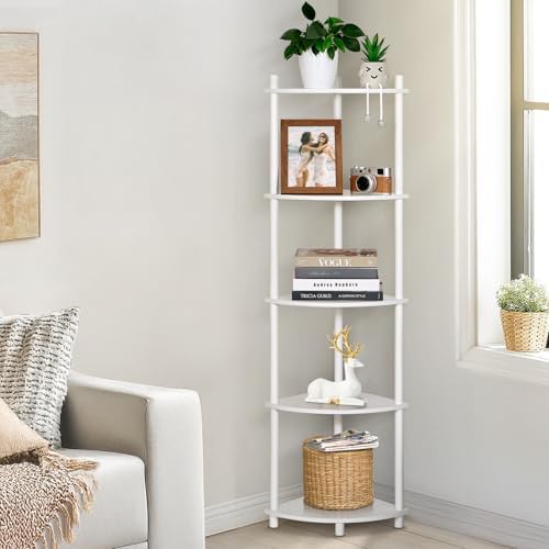 YGYQZ 5 Tier Tall Display Bookshelf Stand
