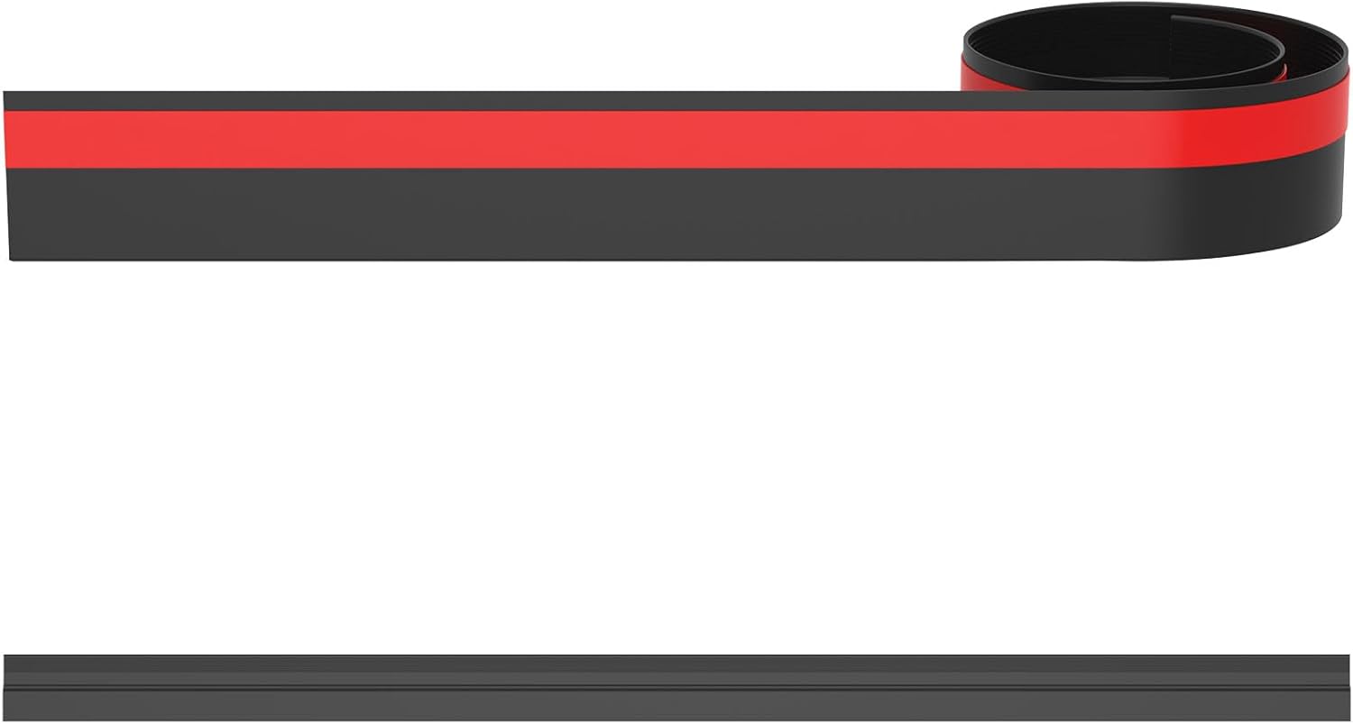 118 Inch Door Draft Stopper with Adhesive Backing