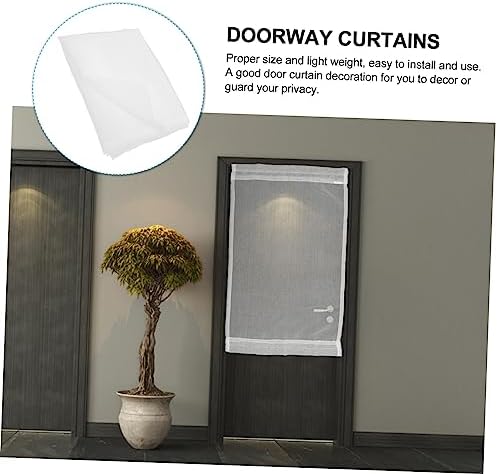 Cabilock Doorway Curtain Gauze Panel for Home Stylish Room Divider