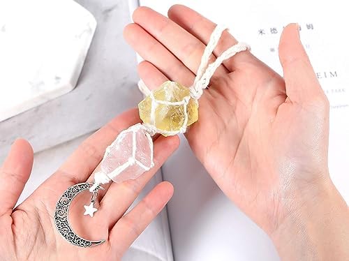 LAIDANLA Car Charm Crystal Hanging Decorations