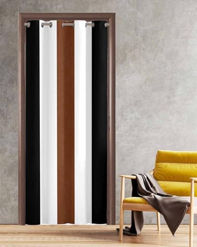YOKOU Grommet Curtain for French Doors 42x84 Inch