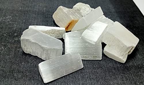 Selenite Tumbled Stones 500 Grams for Healing and Creativity