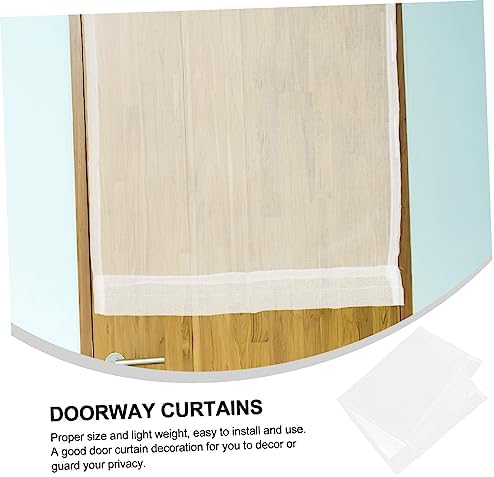 Cabilock Doorway Curtain Gauze Panel for Home Stylish Room Divider