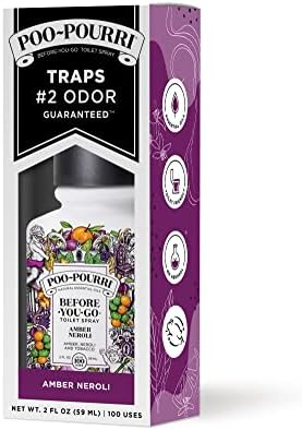Poo-Pourri Before-You-Go Toilet Spray Amber Neroli 2 oz
