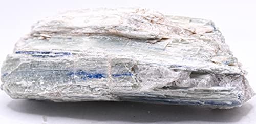 Greenish Blue Kyanite Blade Cluster Rough Natural Crystal - 235g