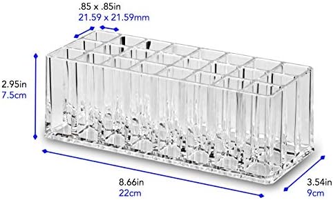BY ALEGORY Acrylic Perfume Organizer 24 Slots