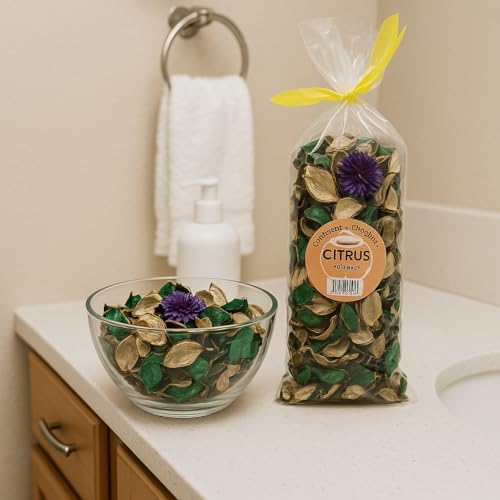 Citrus Scented Potpourri Bags 2 Large Packs 84 oz Total