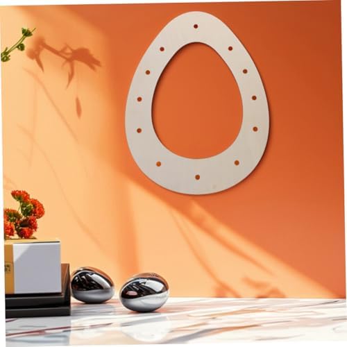 MAGICLULU Wooden Wreath Frame for Easter Decor