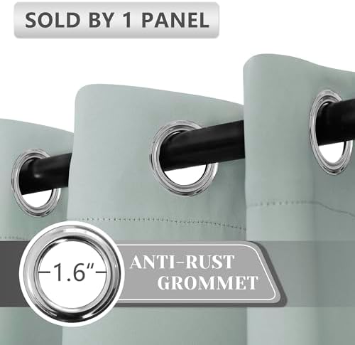 AOSKY Door Curtains for Privacy and Light Blocking