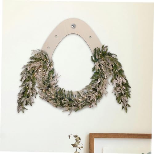 MAGICLULU Wooden Wreath Frame for Easter Decor