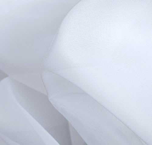 HLC ME White Tab Top Curtain Panels 54x108 Set of 2