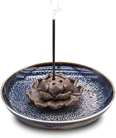 TRENDBOX Incense Holder with Lotus Design