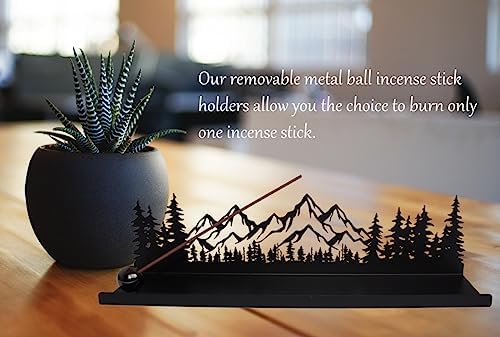 Mountain Forest Metal Incense Holder 1
