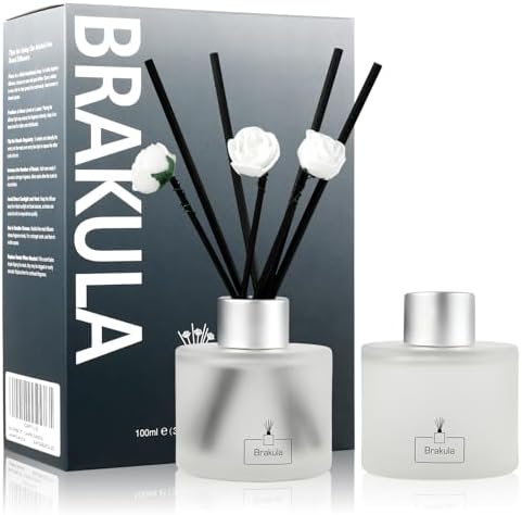 Brakula 2 Pack Reed Diffuser Set Eucalyptus Mint